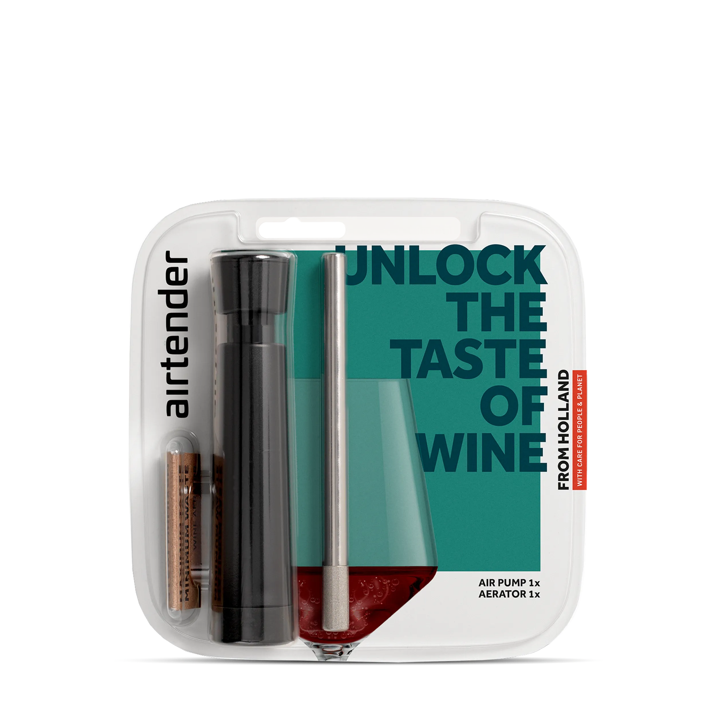 Airtender Wine Aerator Blister