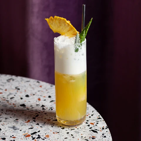 Amaretto Sour Mocktail