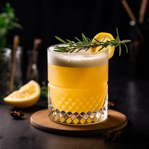 Earl Grey Infused Gin Sour