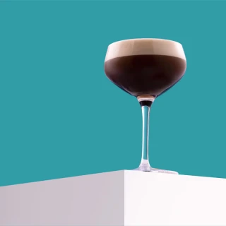 Opgeschuimde Espresso Martini